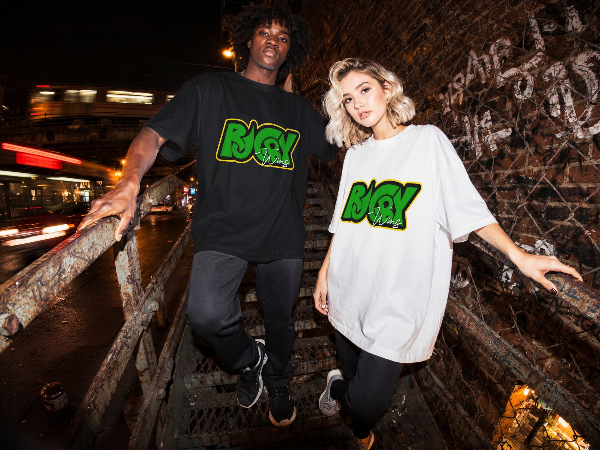 RUGBY Wins Tee — Black