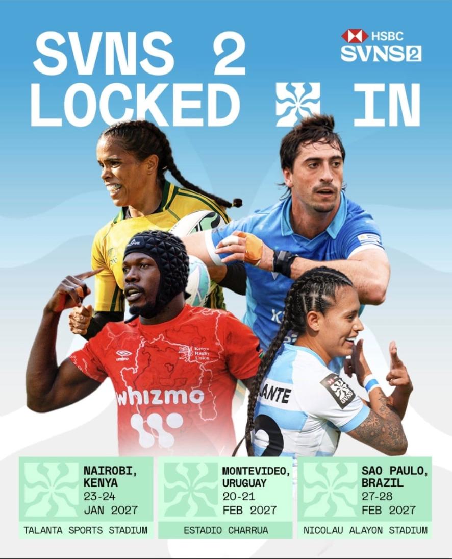 SVNS 2 2027: Nairobi Locked In