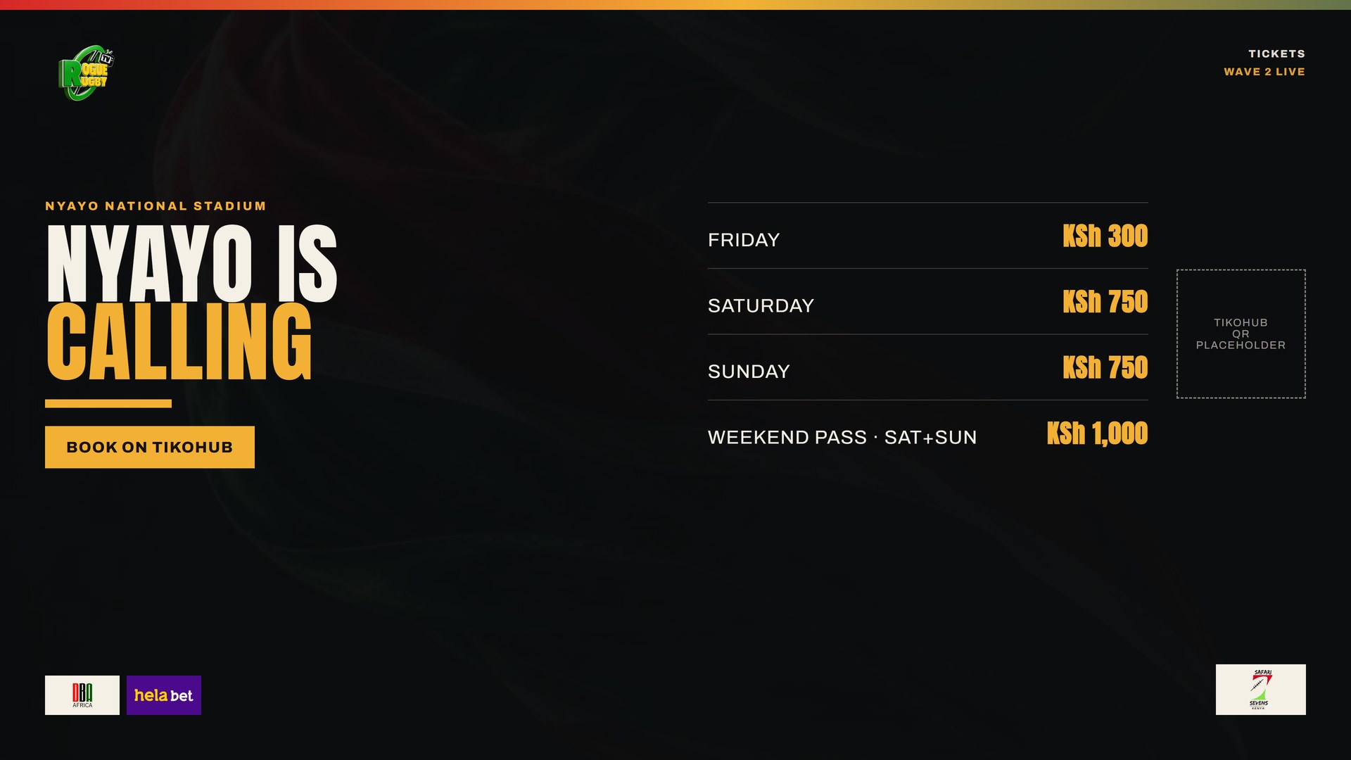 Safari7s Wave 2 tickets